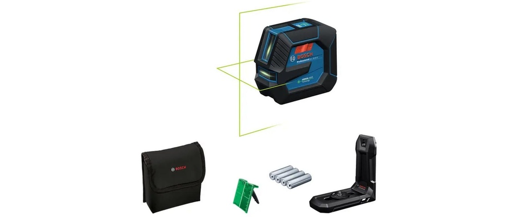 Bosch Professional Laser à lignes GLL 20-22 G+LB10+pouch+TP 20 m