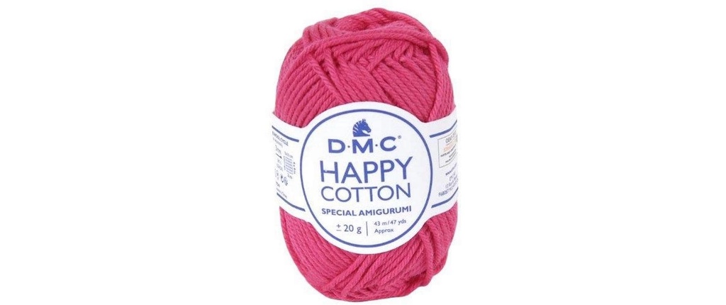 DMC Fil de coton Natura Happy Cotton Rose foncé