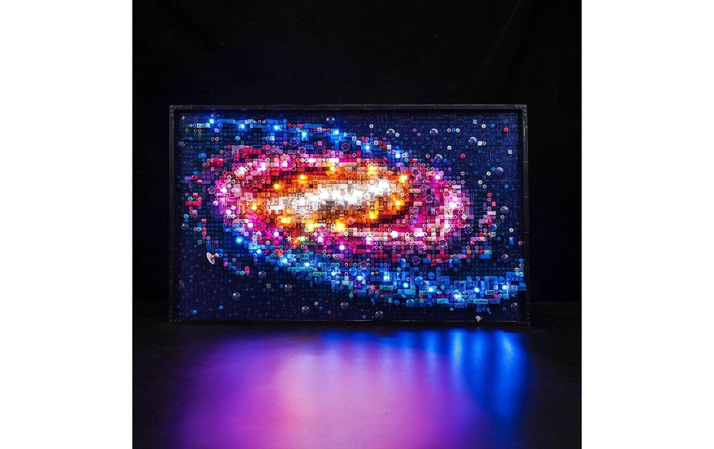 BrickBling Lumières-LED pour LEGO® La galaxie de la Voie lactée (31212)