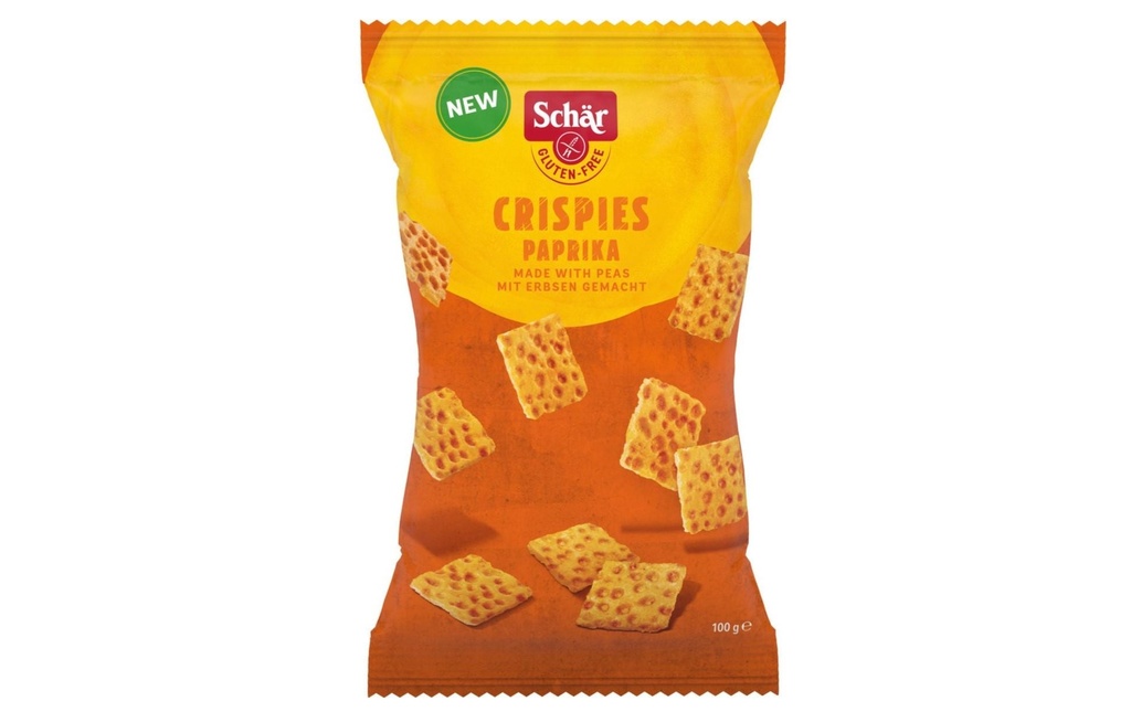 Dr.Schär Collation Crispies Paprika sans gluten 100 g