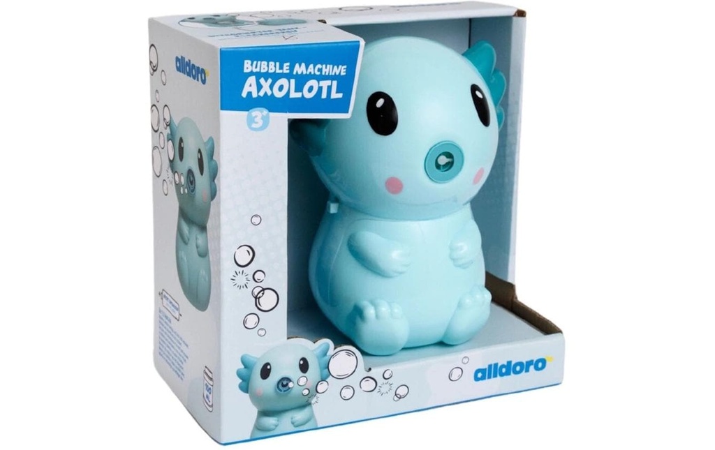 alldoro Machine à bulles de savon Axolotl