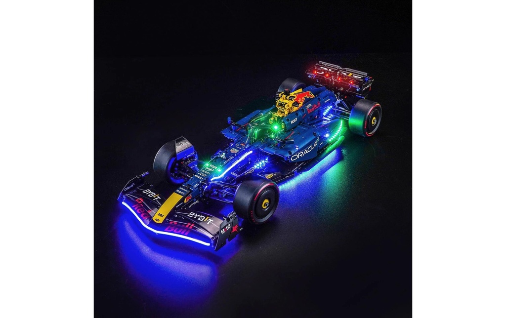 BrickBling Lumières-LED pour LEGO® RB20 F1 voiture de course (42206)