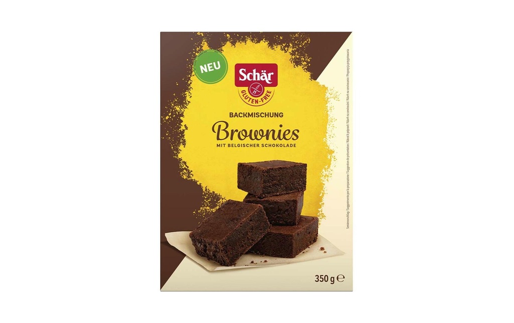 Dr.Schär Préparation à gâteau Brownies 350 g