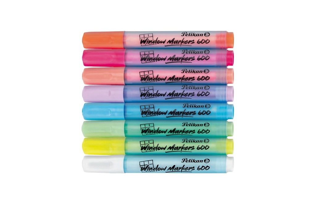 Pelikan Marqueur pour fenêtres 600 Multicolore