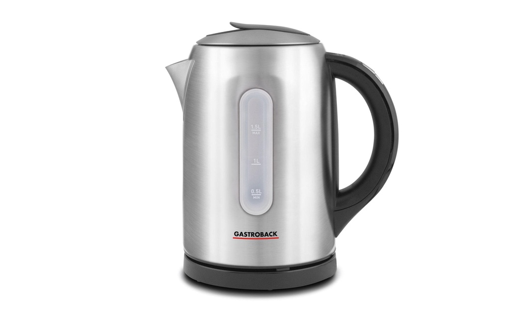 Gastroback Bouilloire Colour Vision Pro 1.5 l, Argenté