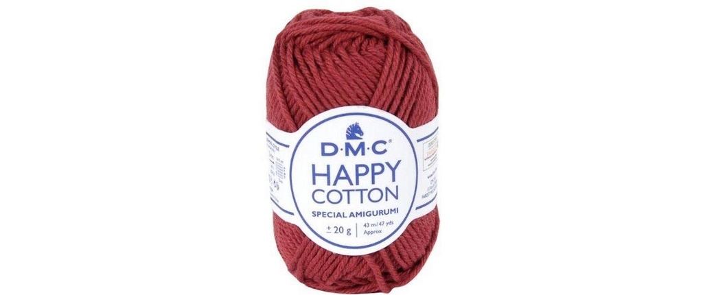 DMC Fil de coton Natura Happy Cotton Rouge cerise