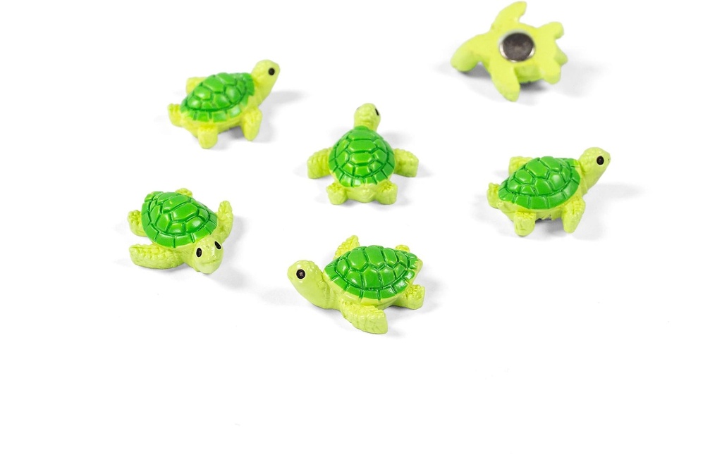 Trendform Aimant Baby turtle, Set de 5 pièces, vert