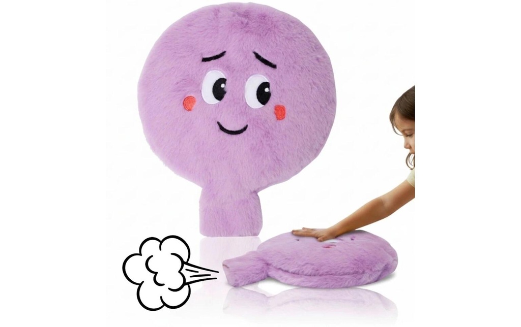 alldoro Peluche XXL Coussin Pups en peluche Blushi