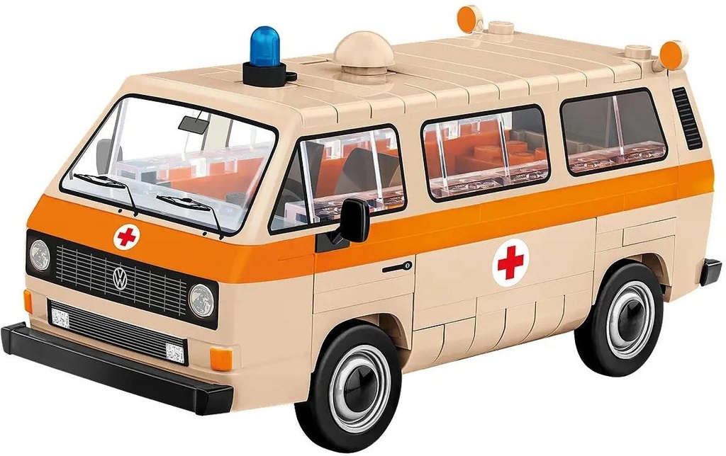COBI Modèle construction Volkswagen T3 Ambulance 1:35