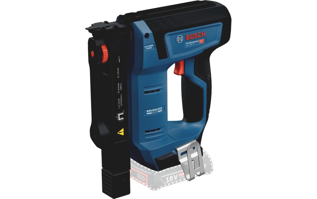 Bosch Professional Agrafeuse-cloueuse à accu BOSCH Click+Go GTH 18 V-14