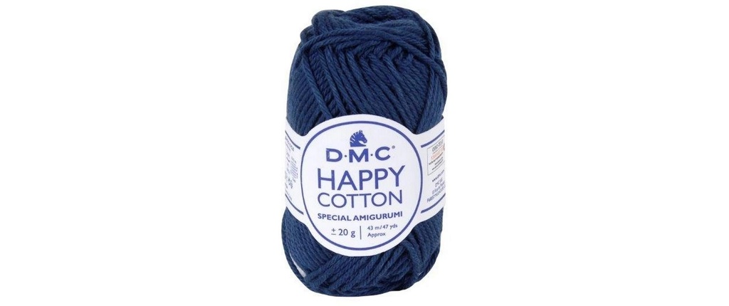 DMC Fil de coton Natura Happy Cotton Bleu marine