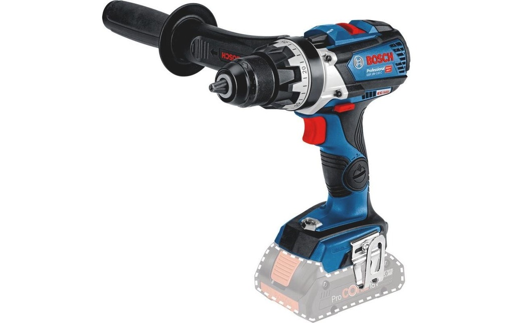 Bosch Professional Perceuse-visseuse sans fil PRO GSR 18V-110 C en L-BOXX (sans batterie)