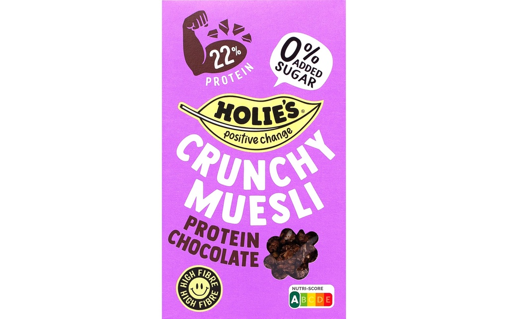 Holie's Crunchy Muesli Protein Chocolate 400 g