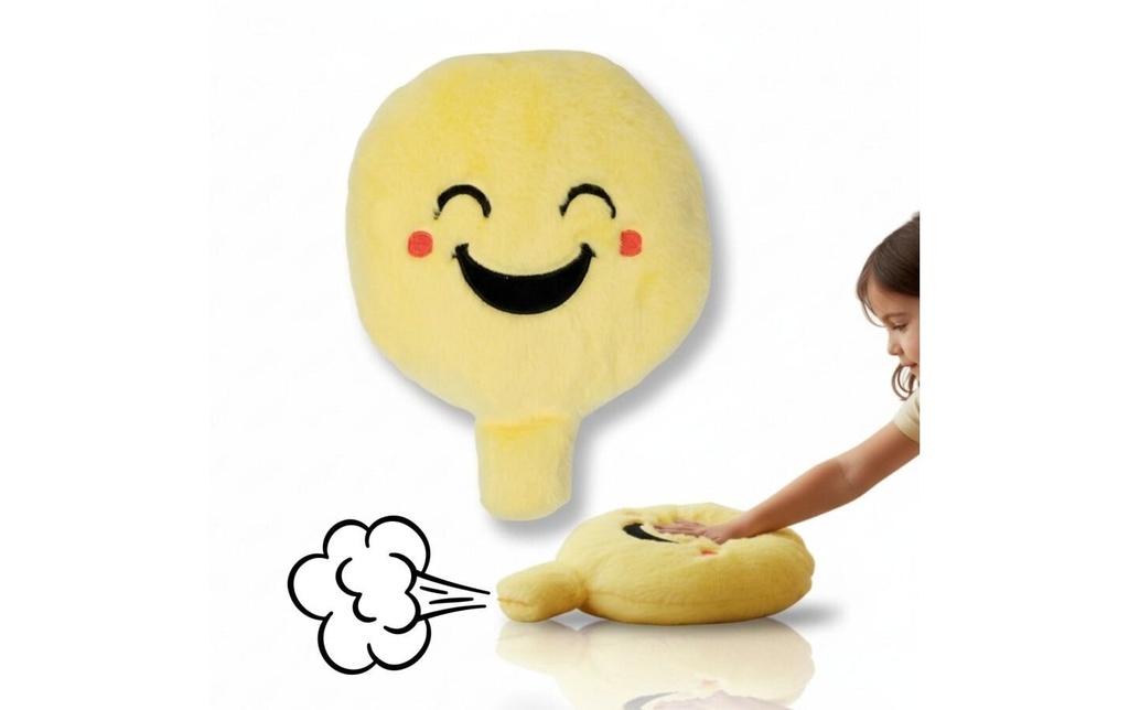 alldoro Peluche XXL Coussin Pups en peluche Sunny