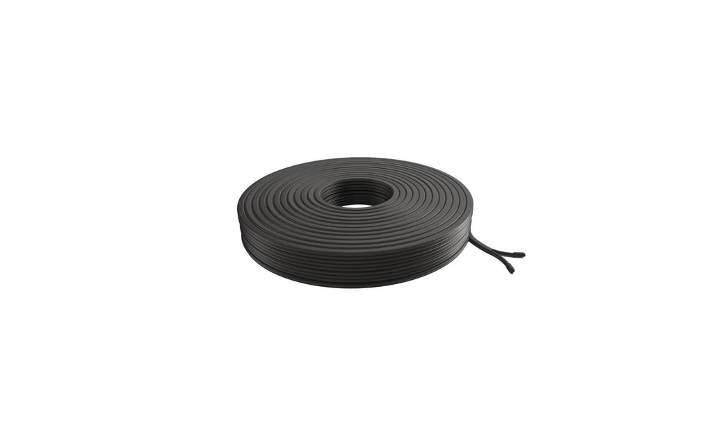 Schönenberger Câble 24 V DC, max 240W, IP67, noir, 30 m
