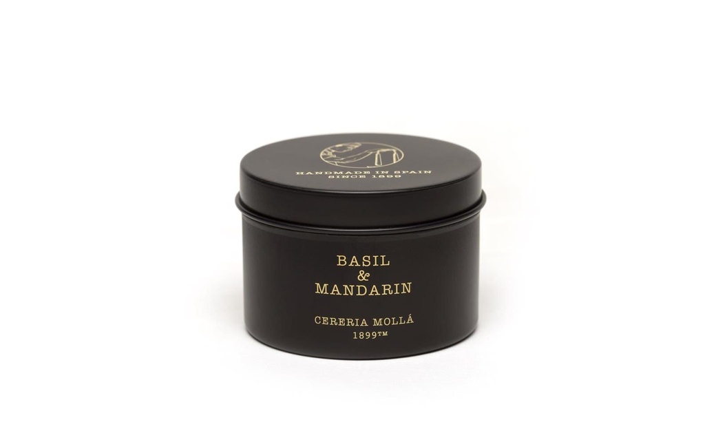 Cerería Mollá Bougie parfumée Basil & Mandarin 90 g