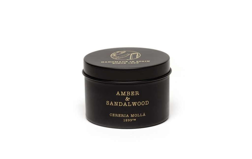 Cerería Mollá Bougie parfumée Amber & Sandalwood 90 g