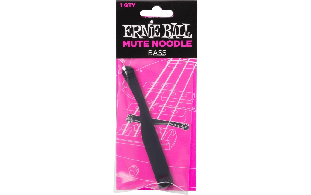 Ernie Ball Mute Noodle Bass Noir