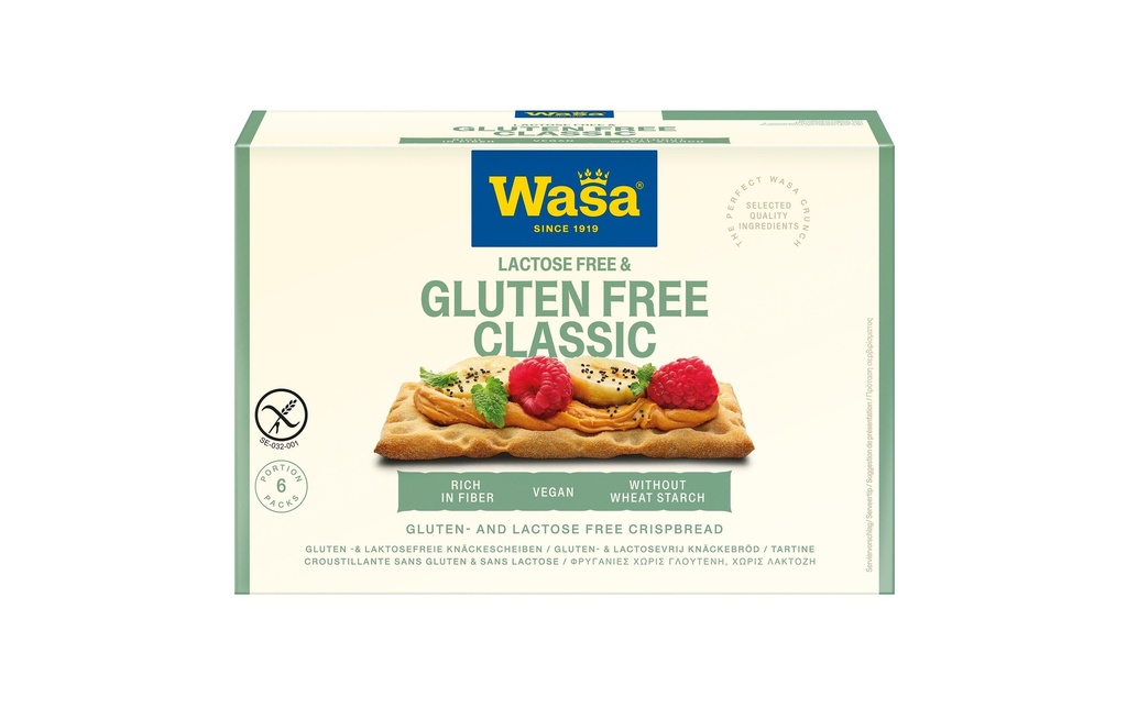 Dr.Schär Pain croustillant Wasa sans gluten 240 g