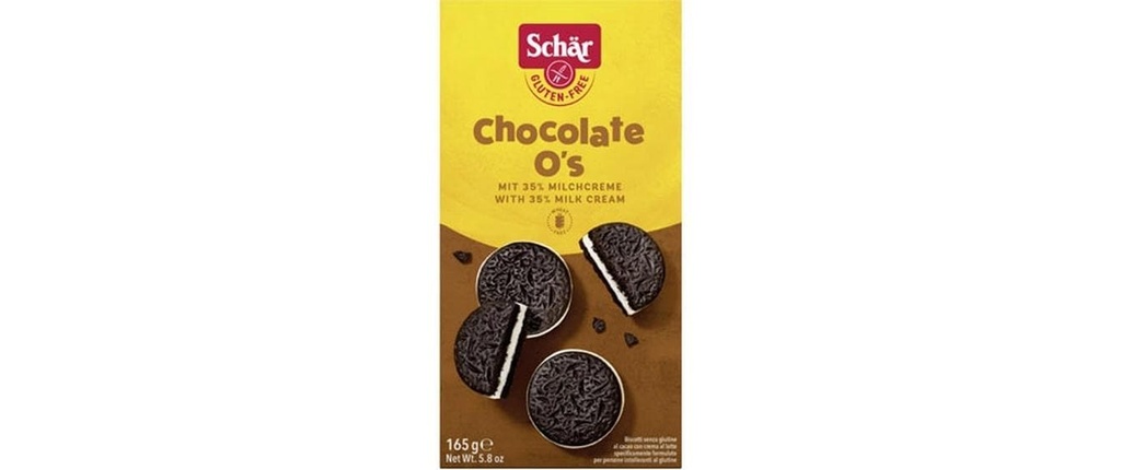 Dr.Schär Petits gâteaux Chocolate O's 165 g