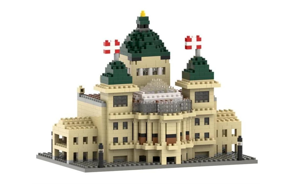 BRIXIES Modèle construction Palais fédéral Suisse de 957 briques