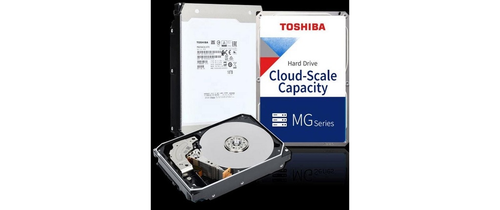 Toshiba Disque dur Enterprise Capacity MG11ACA 3.5 SATA 22 TB
