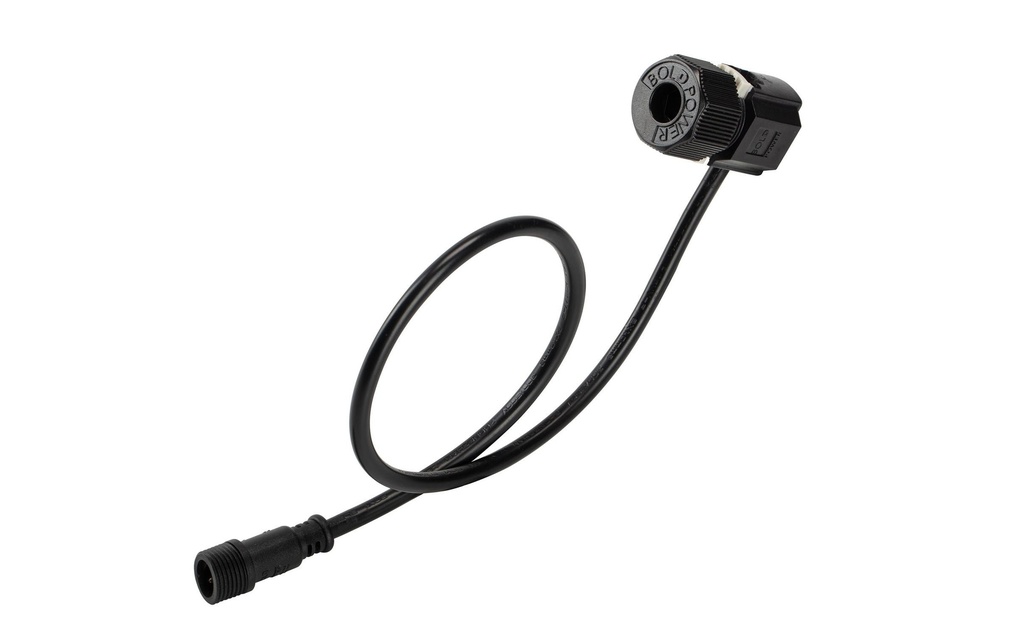 Schönenberger Câble de raccordement 24 V, 150W, IP67, conducteur à 1 voie, 0.50 m