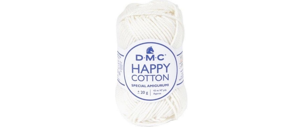 DMC Fil de coton Natura Happy Cotton Blanc
