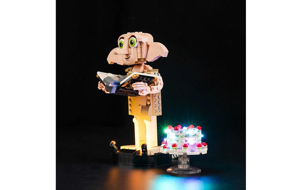 BrickBling Lumières-LED pour LEGO® Dobby l'elfe de maison (76421)