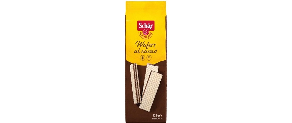 Dr.Schär Gaufrettes au cacao sans gluten 125 g
