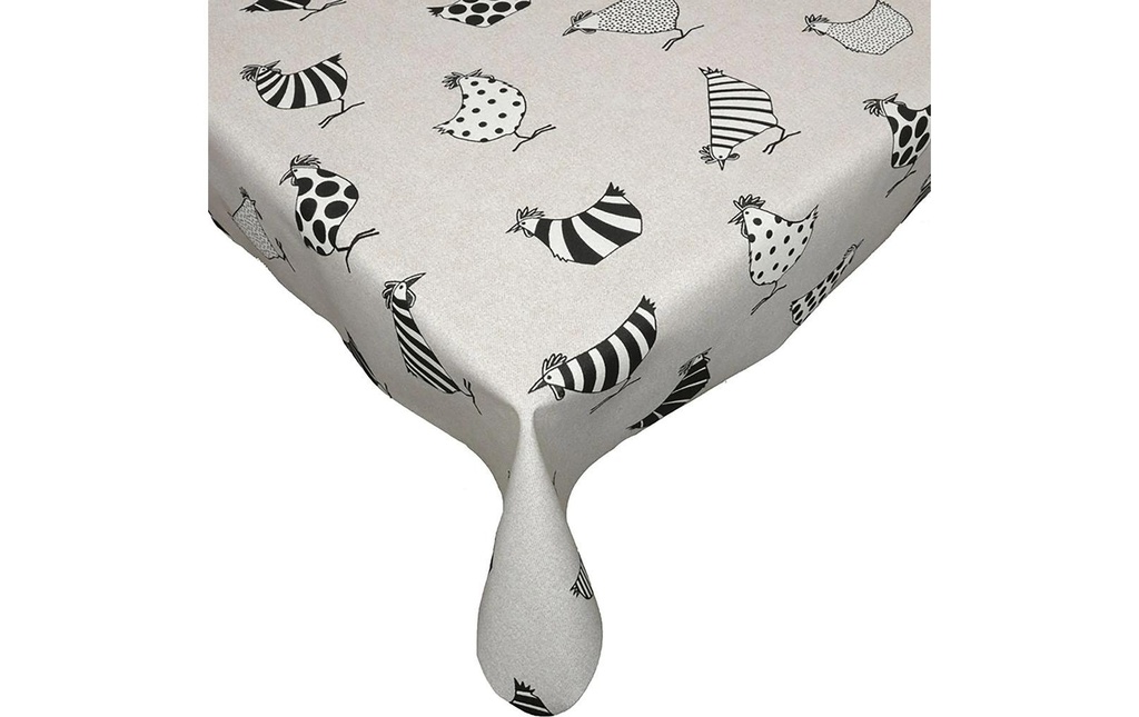 Hubatka Nappe Megaline, Poules, 140 x 260 cm