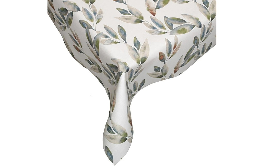 Hubatka Nappe Megaline, feuilles vertes, rond, ⌀ 140 cm