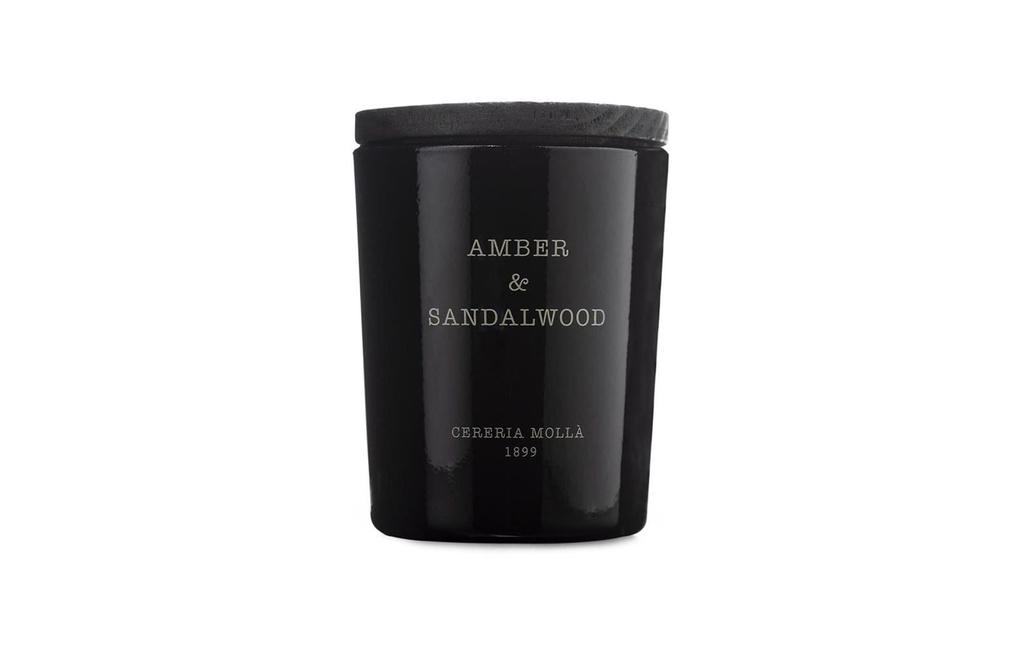 Cerería Mollá Bougie parfumée Amber & Sandalwood 70 g