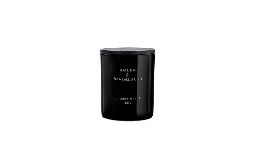Cerería Mollá Bougie parfumée Amber & Sandalwood 230 g