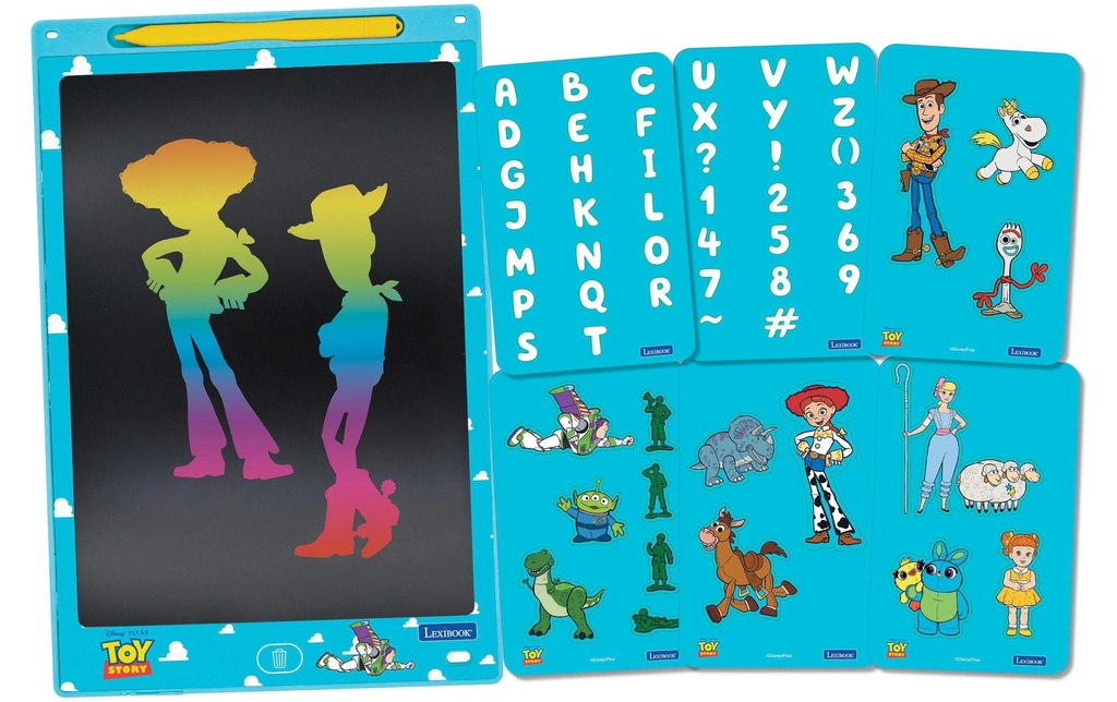 Lexibook Tablette à dessin éducative Bluey 11