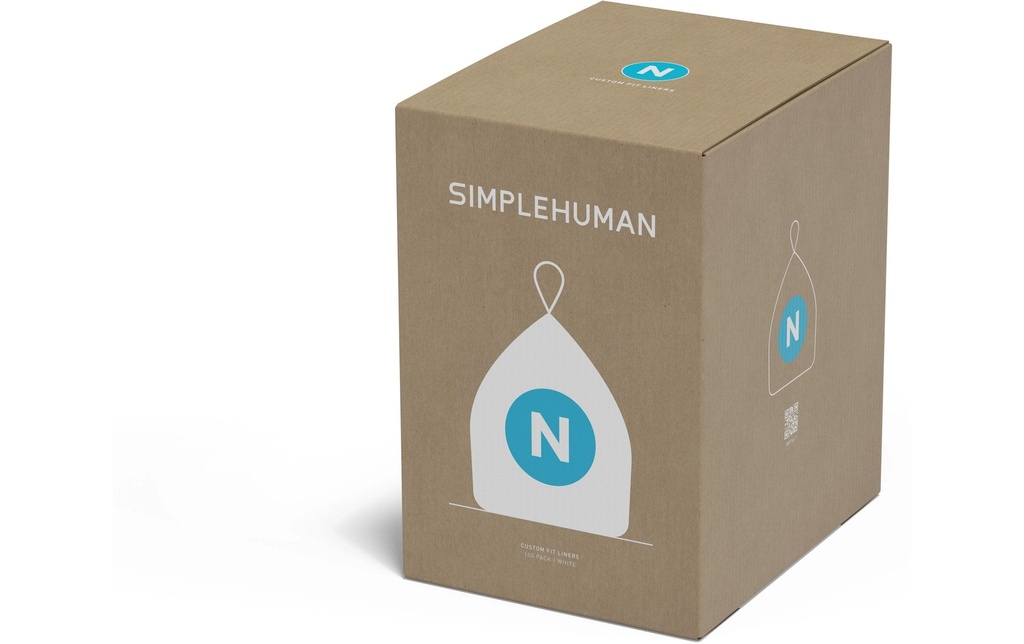 Simplehuman Sacs poubelle Code N, 50 l, 100 pièces