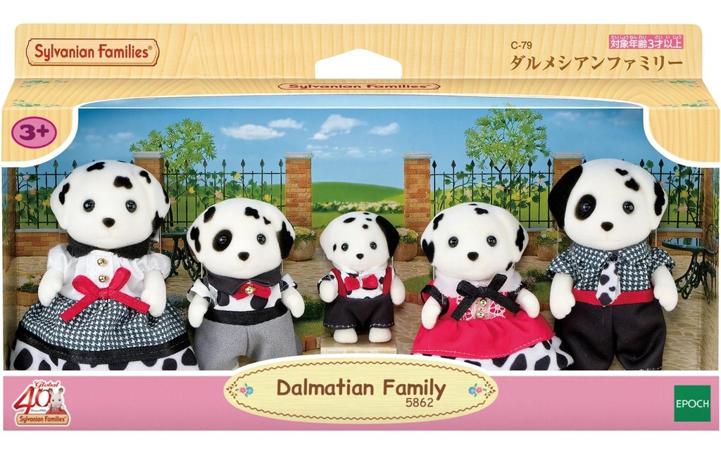 Sylvanian Families Sylvanian Families Famille de dalmatiens