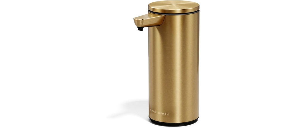 Simplehuman Distributeur à capteur 266 ml, or
