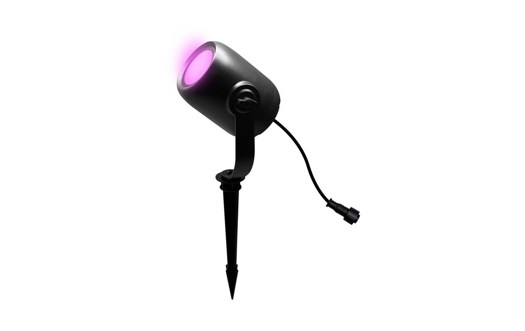 Schönenberger Éclairage de jardin Smart Spot RGBW, 12W, 36°, anthracite
