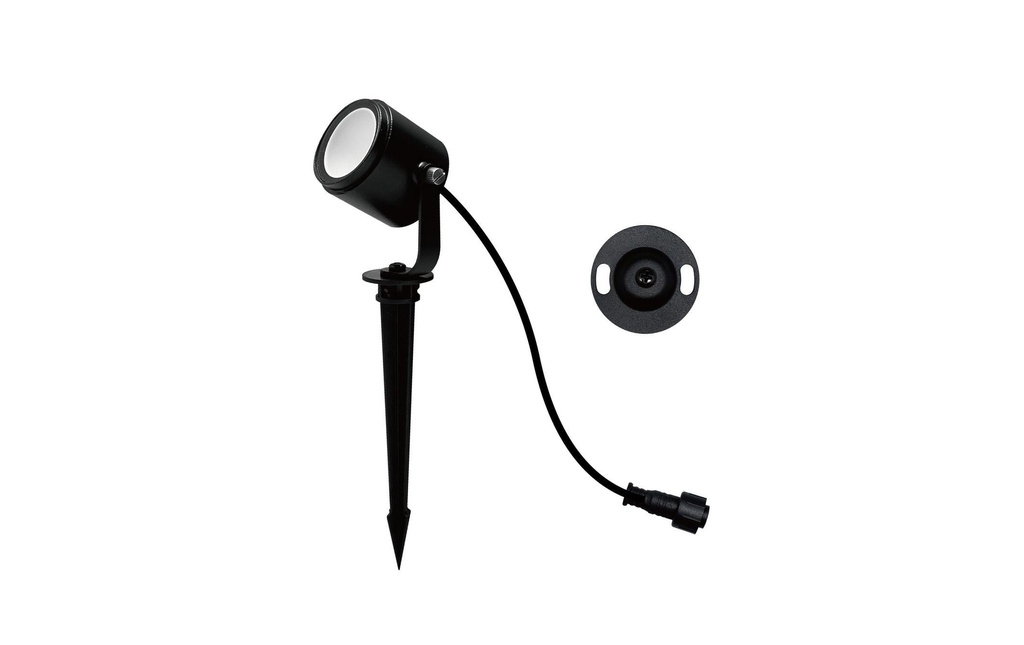Schönenberger Éclairage de jardin Smart Spot Duopack RGBW 5W, 3000 K, anthracite