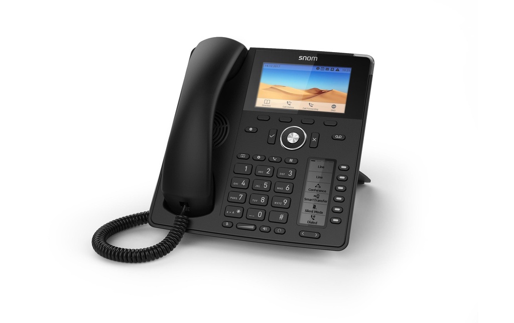 snom Téléphone de bureau D785N Noir