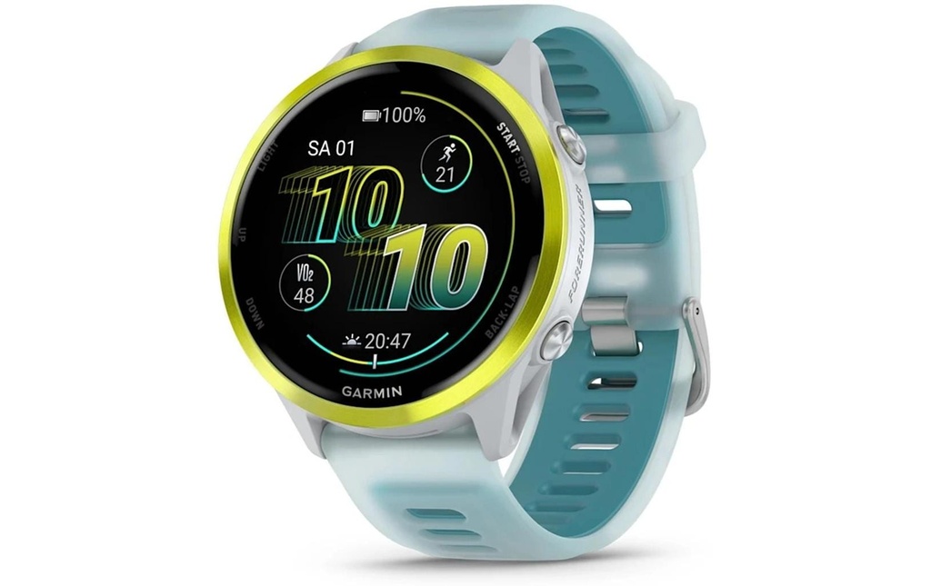 GARMIN Montre de sport Forerunner 570 47 mm Blanc pierre / Amp Yellow
