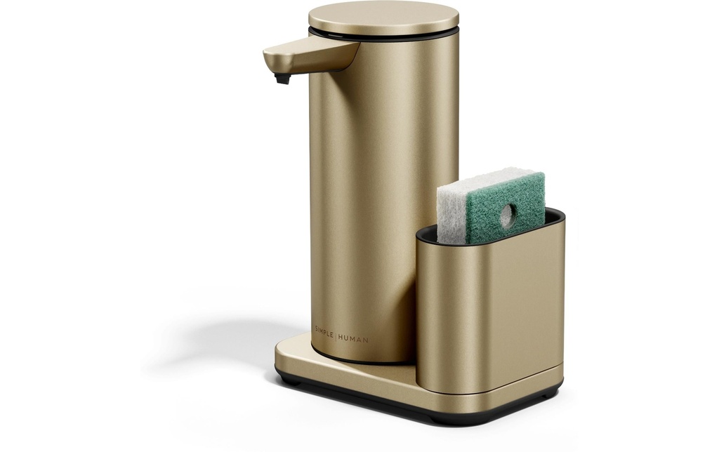 Simplehuman Dispenser a sensore con custodia 414 ml, or