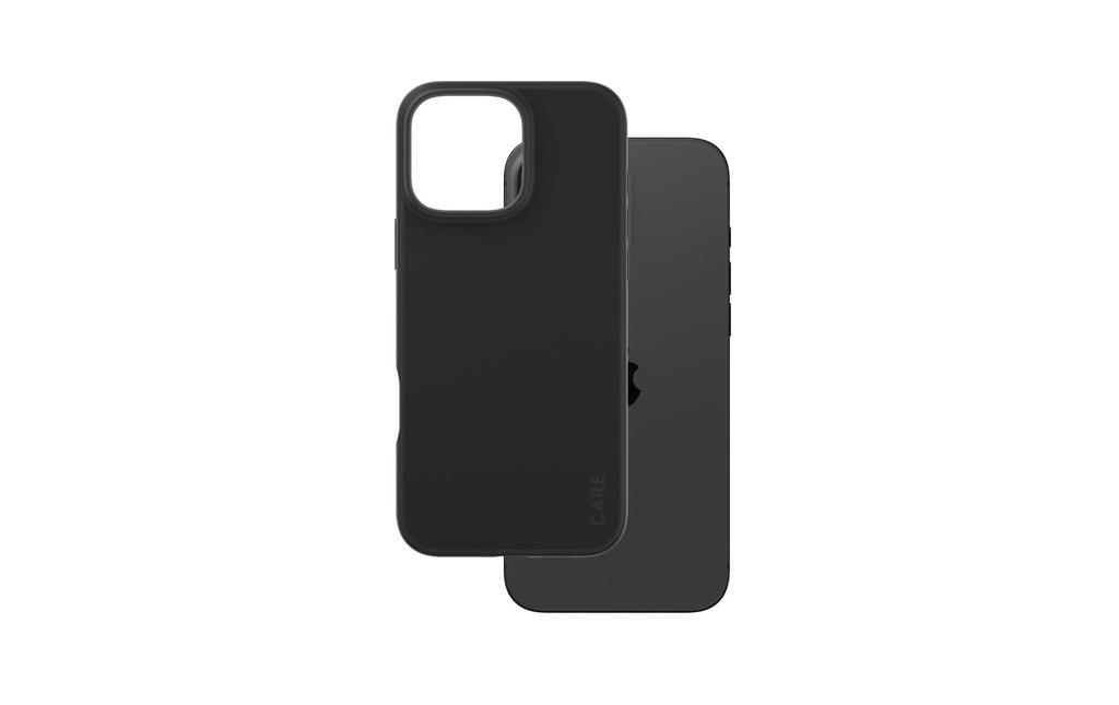 CARE Coque arrière Fashionable Case pour iPhone 16 Pro Max Noir