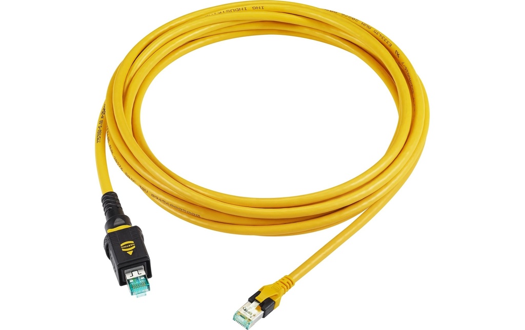 Hanwha Vision Câble de raccordement SPP-C00405EP Jaune 1