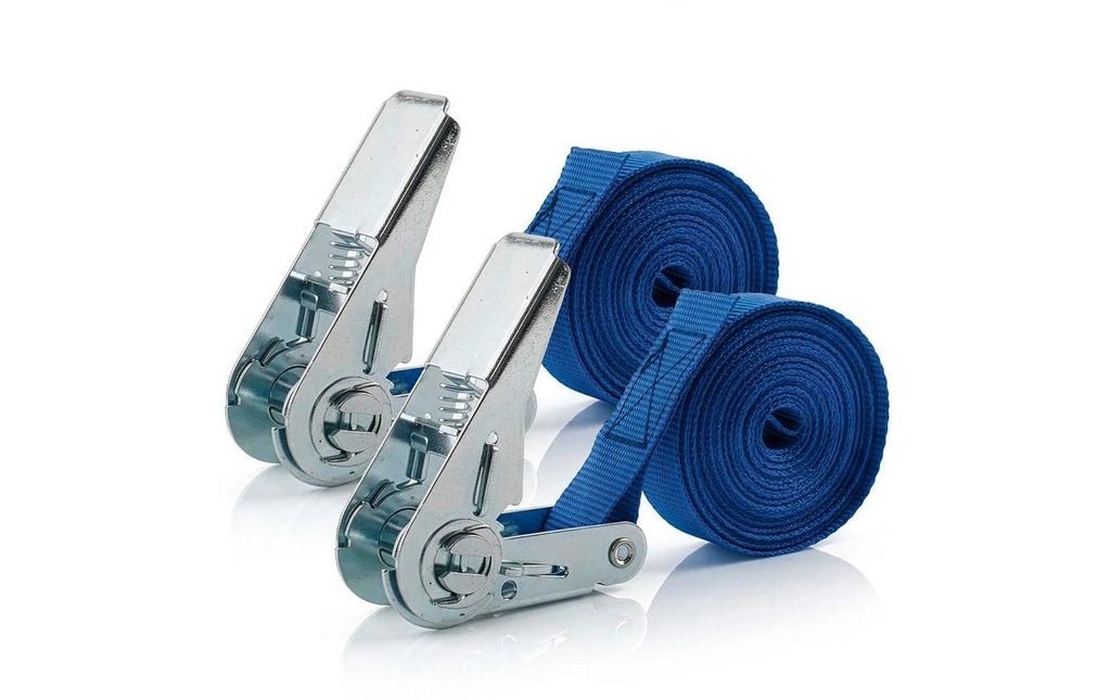 EASYmaxx Sangle de serrage 500 x 2.5 cm Bleu