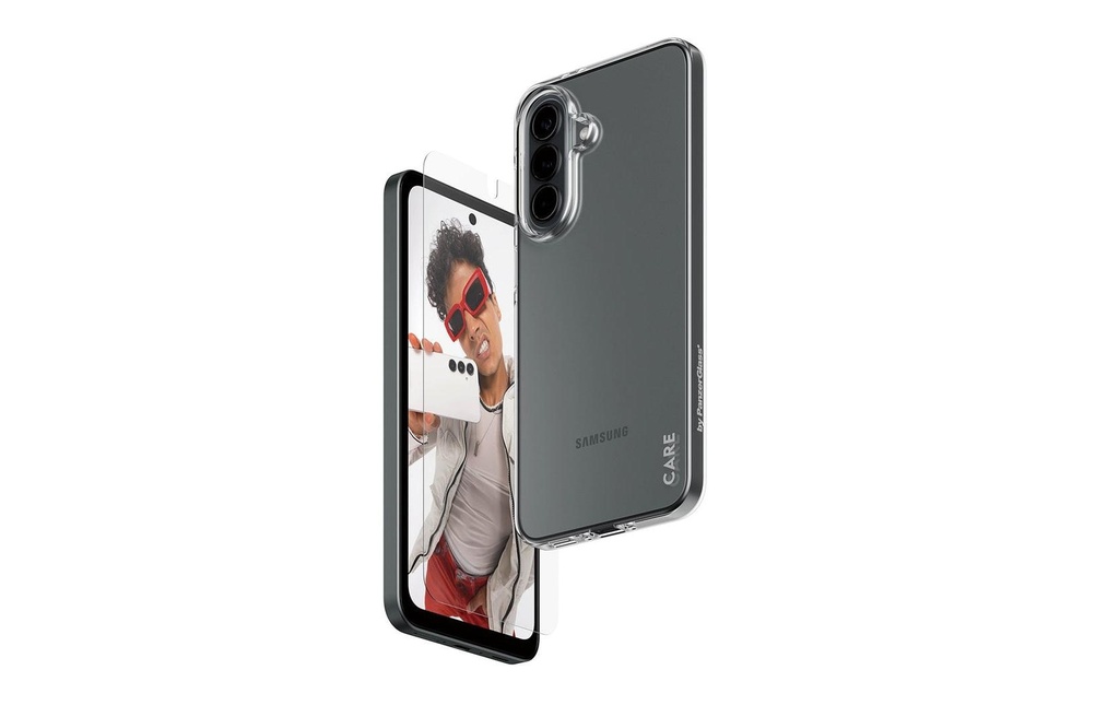 CARE Coque arrière Galaxy A37 5G Bundle 2 en 1