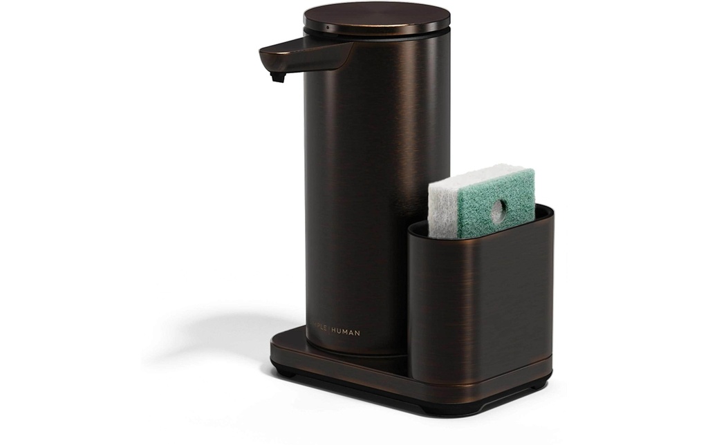 Simplehuman Dispenser a sensore con custodia 414 ml, bronze