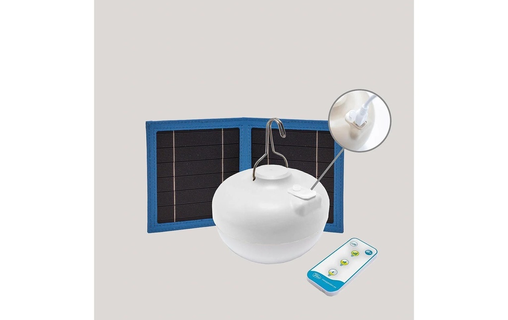 new Garden Cherry ampoule portable à énergie solaire Blanc
