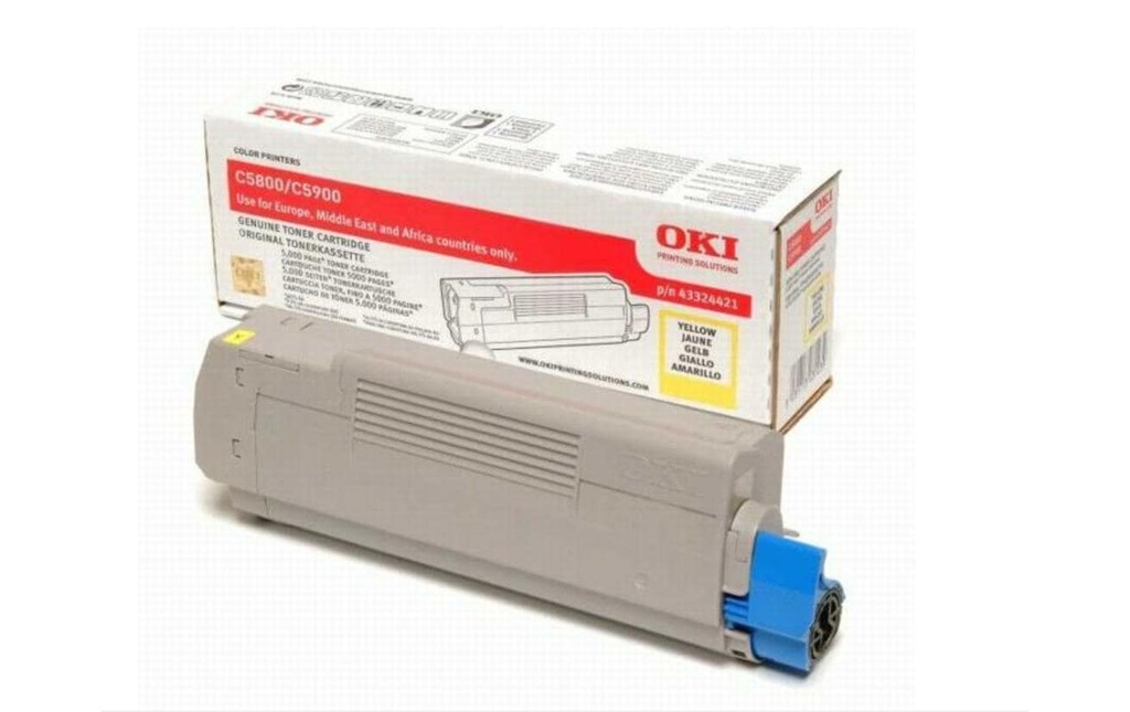 [770446100] OKI Oki toner 43324421 yellow